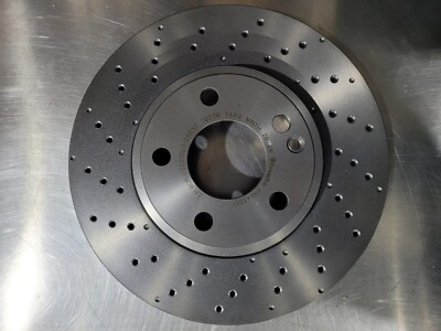 Disc Brake Rotor-Premium UV Coated OE Equivalent Rotor Brembo 09.B436.51