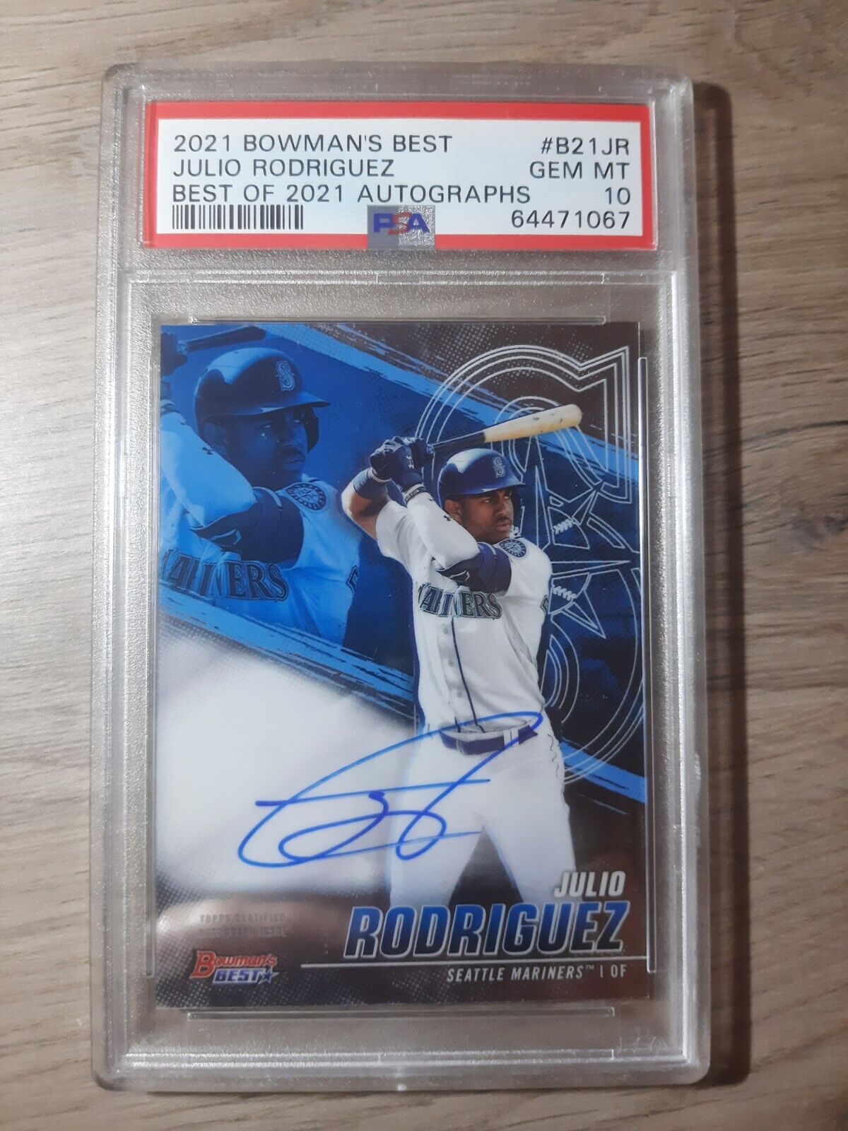 Julio Rodriguez Topps now auto 直筆サイン RC