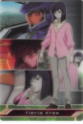 Gundam 00 Trading Card Wafer Choco 004-004-021 Tieria Erde