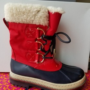 tory burch duck boots