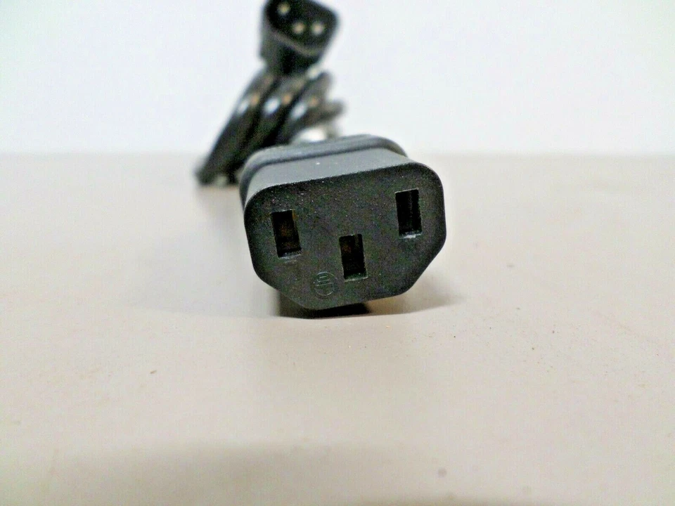 6-Foot LONGWELL SJT 152192 Computer Power Cable Extension Cord SU01001-13003 - Image 3 of 4