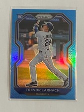 ⚾ 2021 Panini Prizm Baseball Carolina Blue Base Rookie #55 Trevor LARNACH ⚾