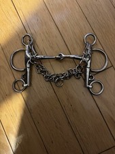 Morso per cavallo Korsteel Eggbutt Pelham snodato misura 5"