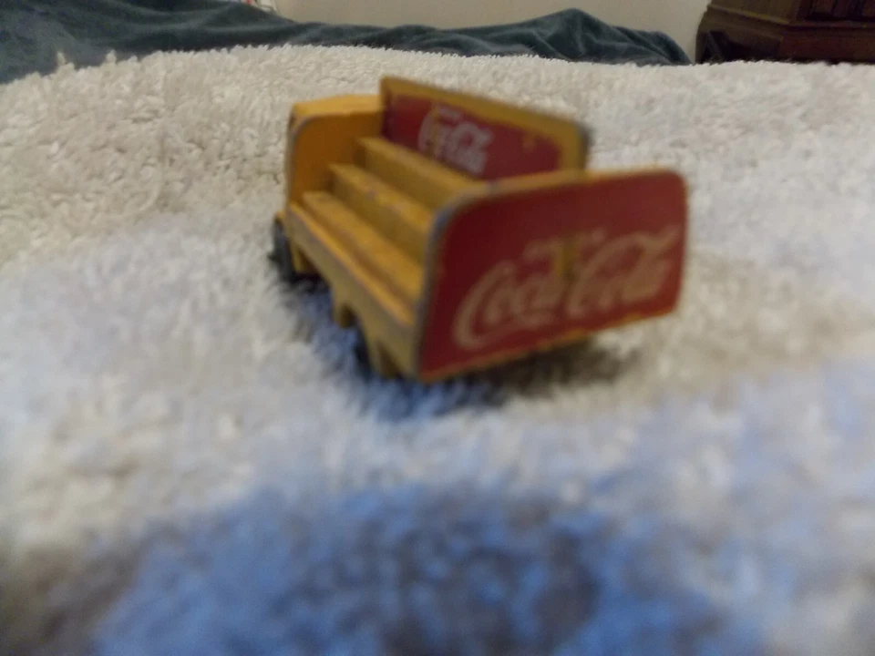 Caja de cerillas Lesney vintage n.º Camión de reparto 37 Karrier Bantam Coca-Cola de 2 toneladas Foto 4 de 4