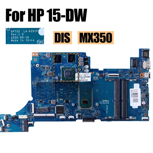For HP 15-DW Notebook Mainboard Laptop LA-K201P M29205-601 i3 i5 i7 11th - Picture 2 of 11