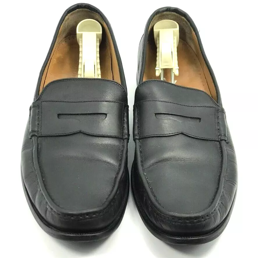 Cole Haan Men s GRAND OS Leather Penny Loafer Black C22772 US Size