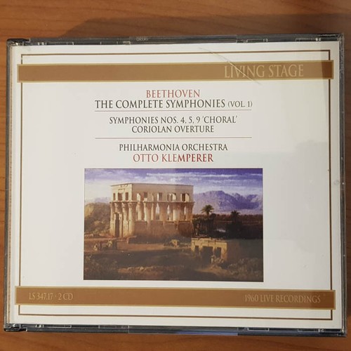 OTTO KLEMPERER Beethoven The Complete Symphonies Vol. 1 1960 LIVE EX/EX(2CD)