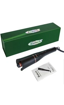 iGutech Hair Curler,Automatic Curling Iron with Ceramic Ionic Barrel
