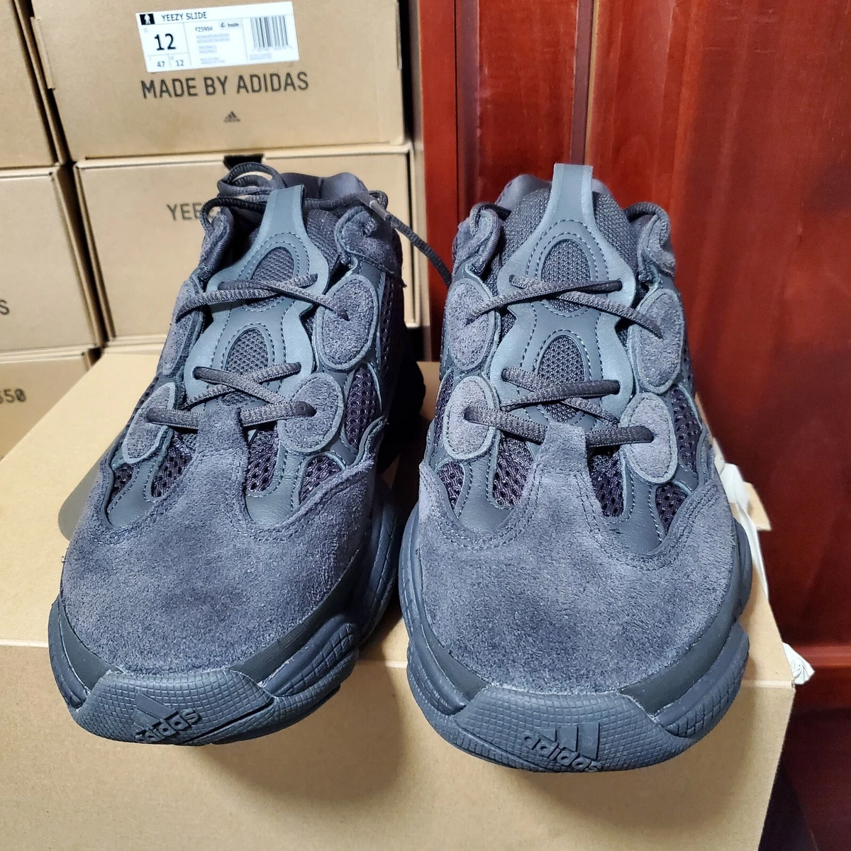 Yeezy 550 on sale utility black