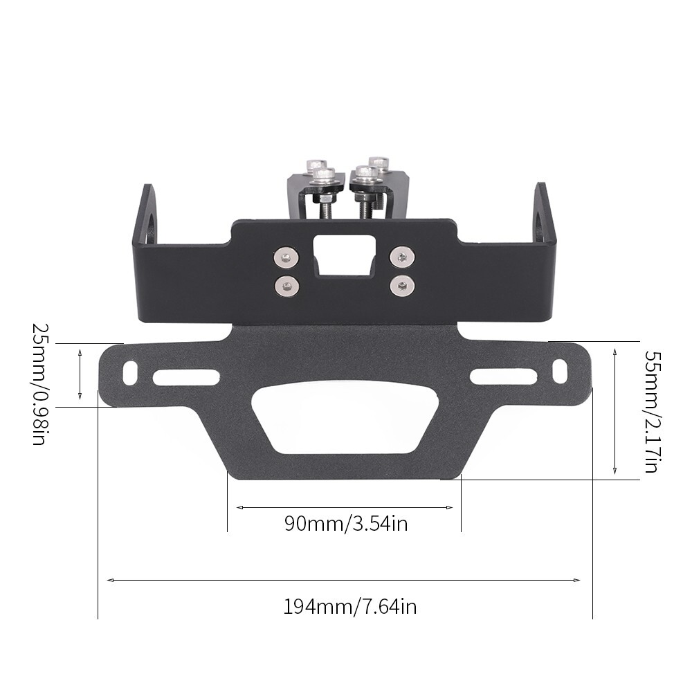 Rear Fender Eliminator License Plate Holder For HONDA CB500 CB750