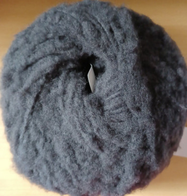 Lana Grossa lala Berlin CLOUDY 50g  Fb. 10 schwarz