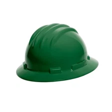 IRONWEAR 3970 DARK GREEN HARD HAT FULL BRIM RATCHET