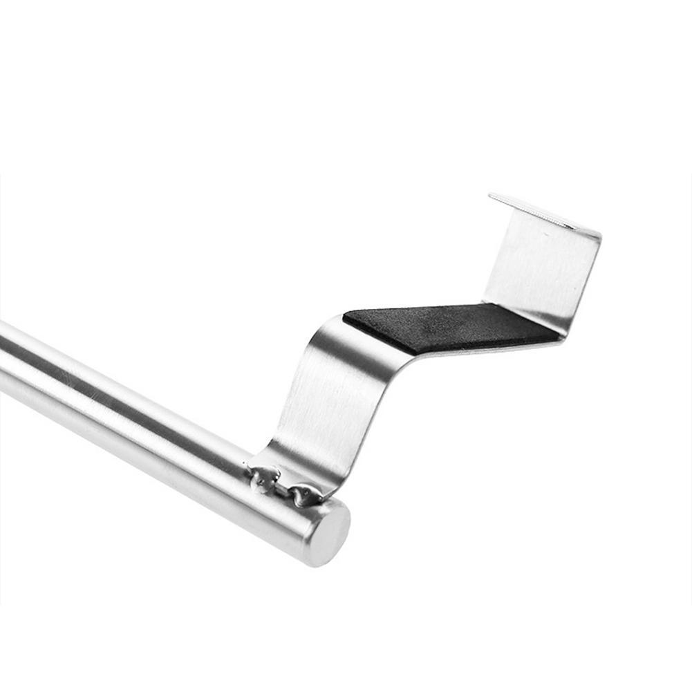Stainless Steel Kitchen Bath Towel Holder Rack Door Storage Scarf