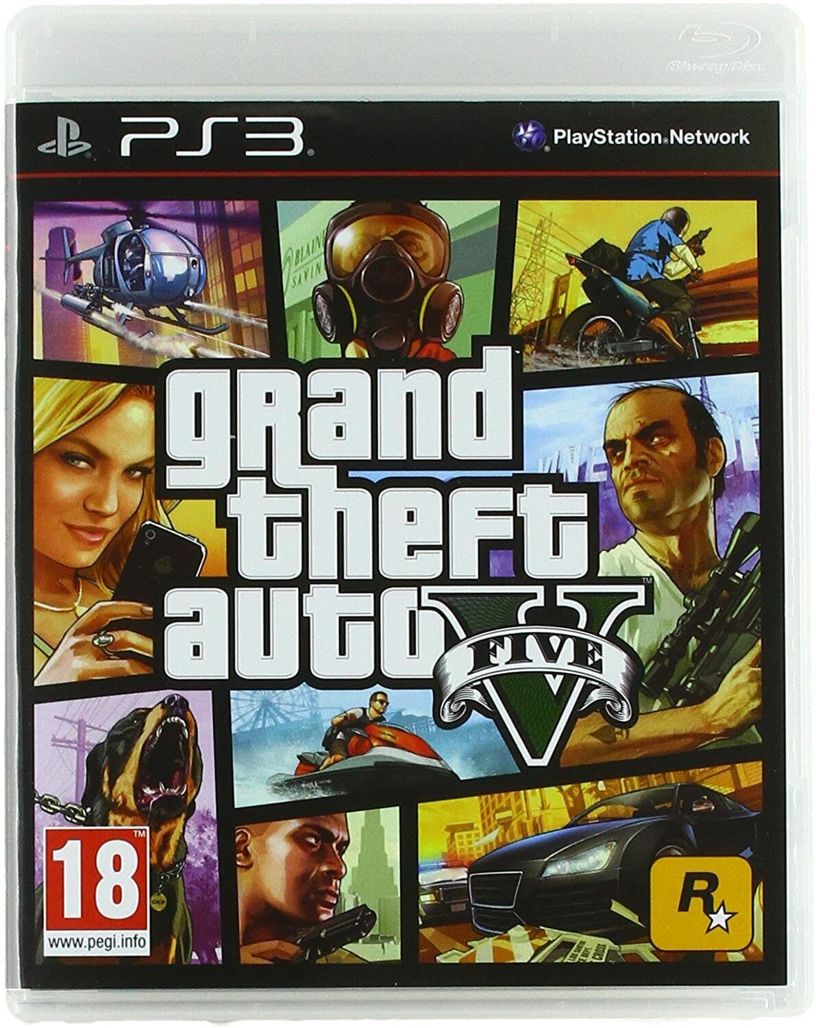 GTA 5 Grand Theft Auto V Jogos Ps3 PSN Digital Playstation 3