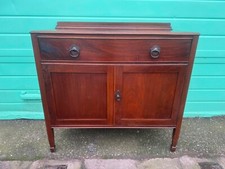 Edwardian mahogany sideboard cupboard ideal sink stand