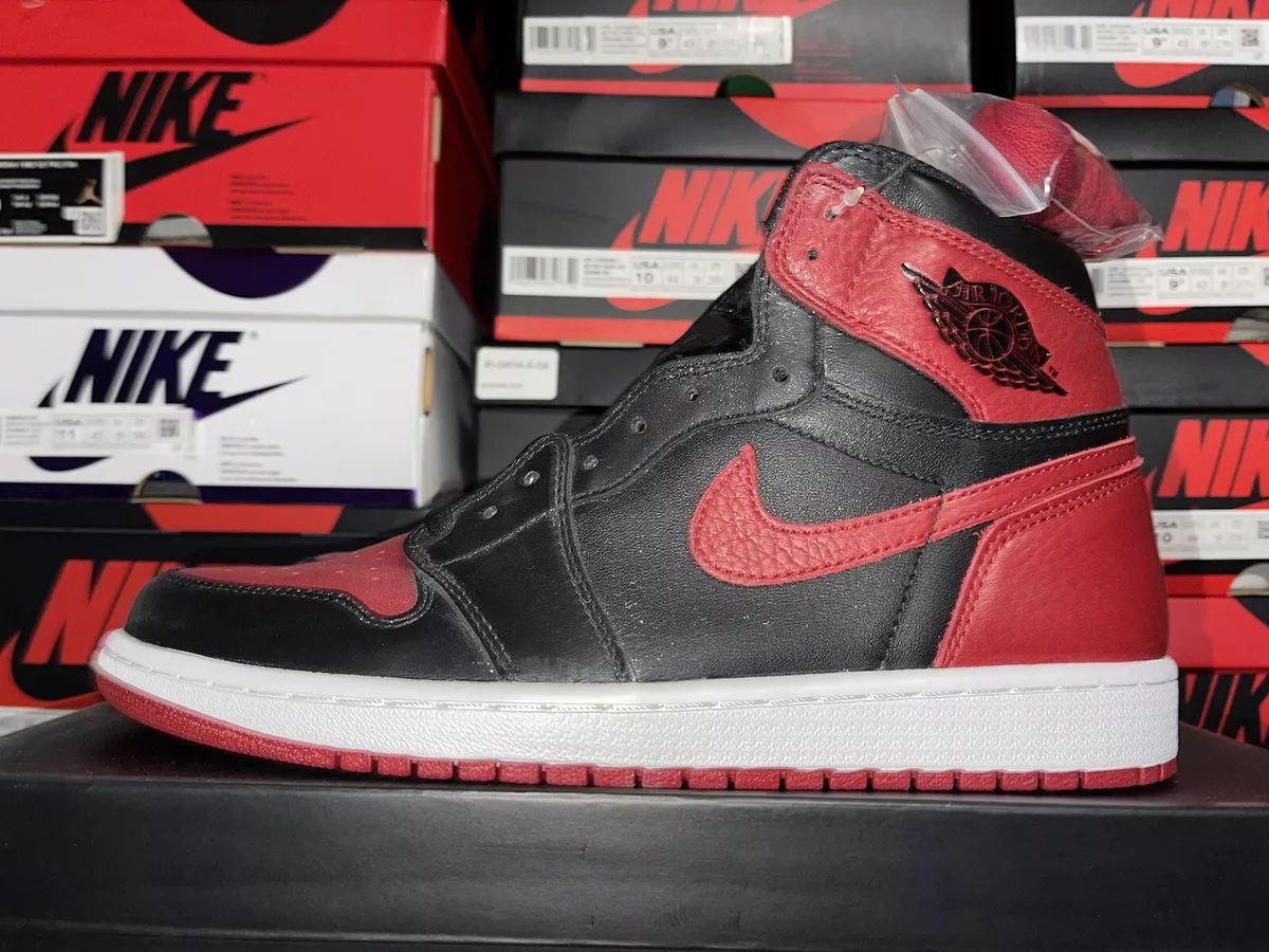 Nike Air Jordan 1 Retro High OG Banned Bred 2016 Size 10