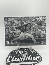 2023 Topps On Demand Black & White #55 Taj Bradley RC Rookie Card Tampa Bay Rays. rookie card picture