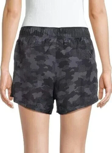 Athletic Works Women 2XL 20 CAMO Gray Core Lightweight Panty Lined Running Short - Picture 3 of 14