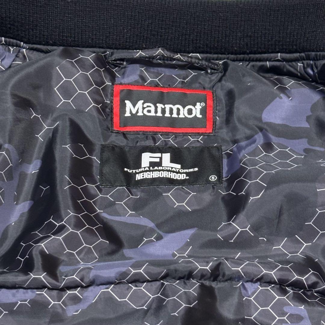 Neighborhood x Futura x Marmot GORE-TEX MA-1 Jacket Black XL Neighborhood x Futura x Marmot GORE-TEX MA-1 Jacket Black XL