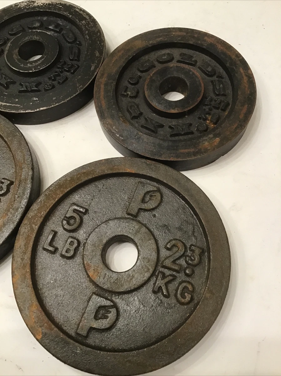 Gold's gym weight plates outlet