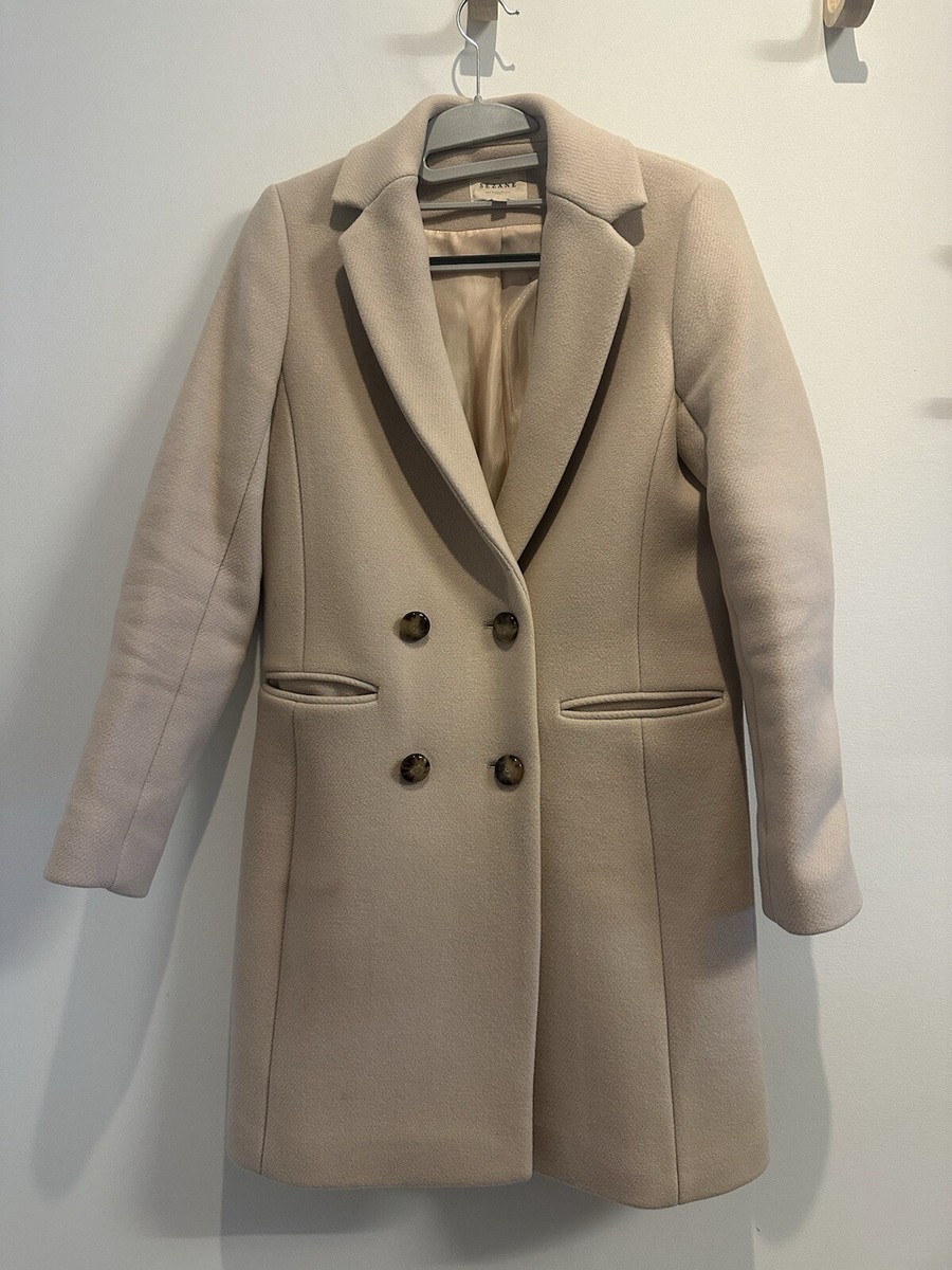 Sézane Johnson コート　キャメル　サイズ34 Johnson Coat - Camel - Virgin wool - Sézane