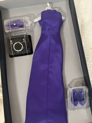 Franklin Mint; Princess Diana 16" Doll Purple gown Ensemble in Box With  Acces | eBay