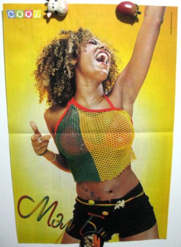 Mel B Melanie Brown Spice Girls magazine poster A3 16х11 - Afbeelding 1 van 1