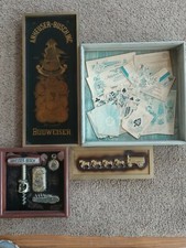 Vintage Rare Anheuser-Busch Budweiser Plastic 3D Collage Sign
