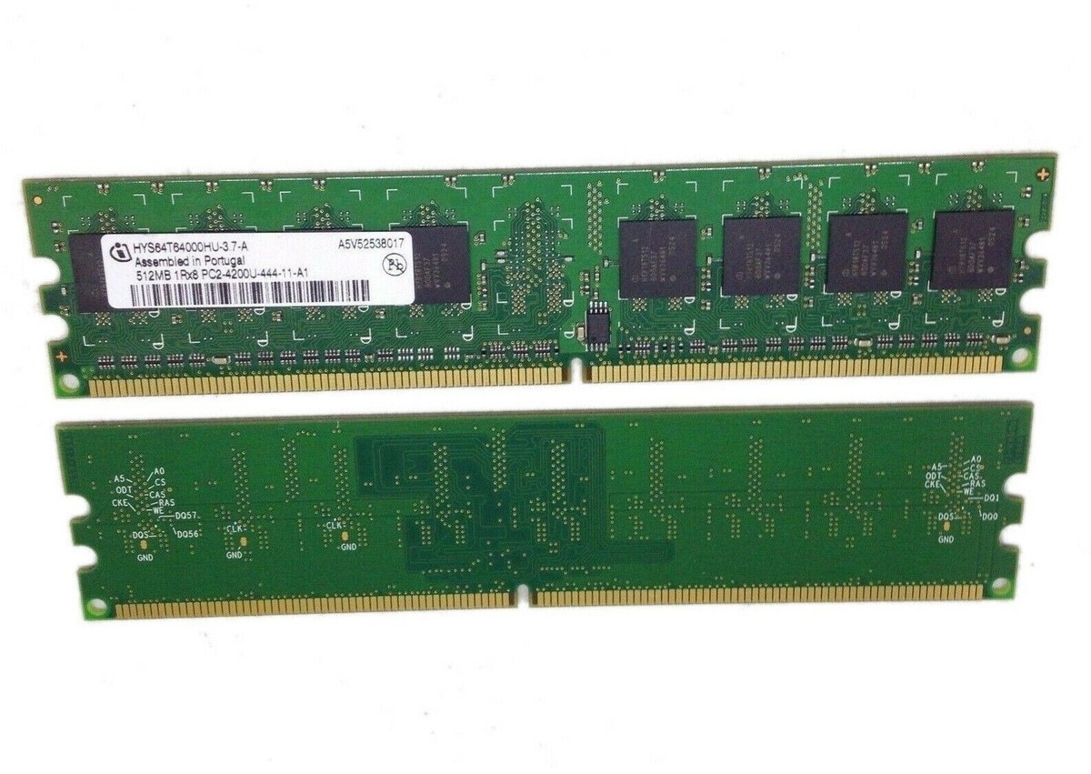 Infineon HP 1GB RAM Kit 2x512MB DDR2 533MHz