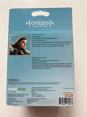 Aloy Horizon Zero Dawn Figure No 11 Totaku ThinkGeek New Factory