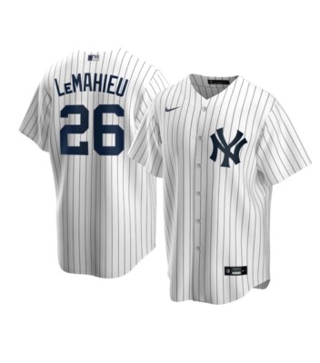 ◆ MLB New York Yankees ヤンキース ユニフォーム #13 New York Yankees DJ LeMahieu #26 Nike Men's White Official MLB XL