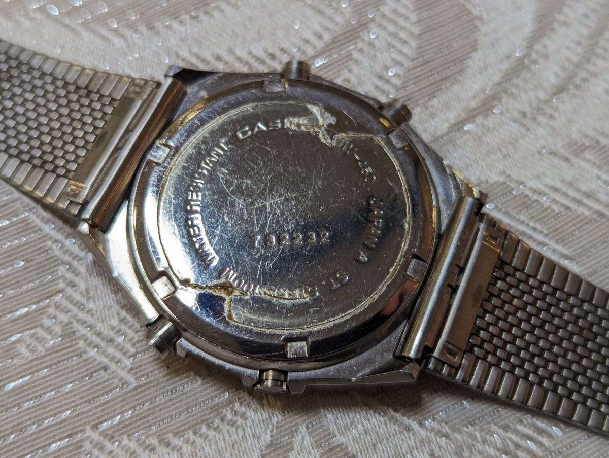 Casio W-450 Vintage Marlin Digital Watch Stainless Steel Casio W-450 Vintage Marlin Digital Watch Stainless Steel