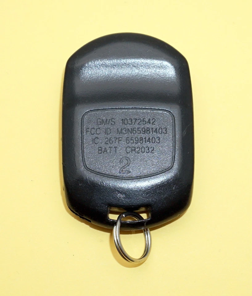 OEM 05-07 CHEVROLET CORVETTE C6 CUPÉ ENTRADA SIN LLAVE MANDO A DISTANCIA 10372542 Foto 2 de 2