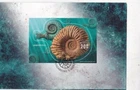 Switzerland 2015 Ammonoidea Minisheet FDC Loyalty card Special cancel VGC