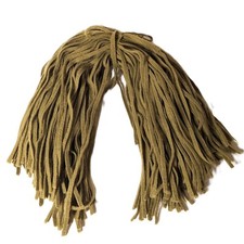 Wool Strips Rug Hooking Dull Mustard 18" long 6 Blade Cut 100 ct. Dorr Mill