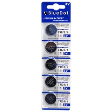 5 PC CR2016 CR 2016 DL2016 2016 208-208 Lithium battery ~ Fast Shipping from USA