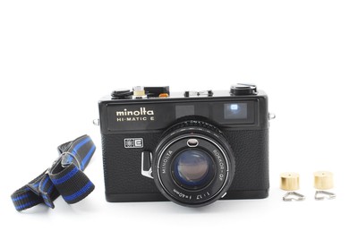 Minolta hi-matic E 40mm f1.7(EXC+5 》 Minolta Hi-Matic E Minolta hi-matic E 40mm f1.7(EXC+5 》 Minolta Hi-Matic E