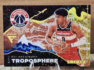 2020-21 Panini Flux Rui Hachimura Troposphere Prizm #18 SP