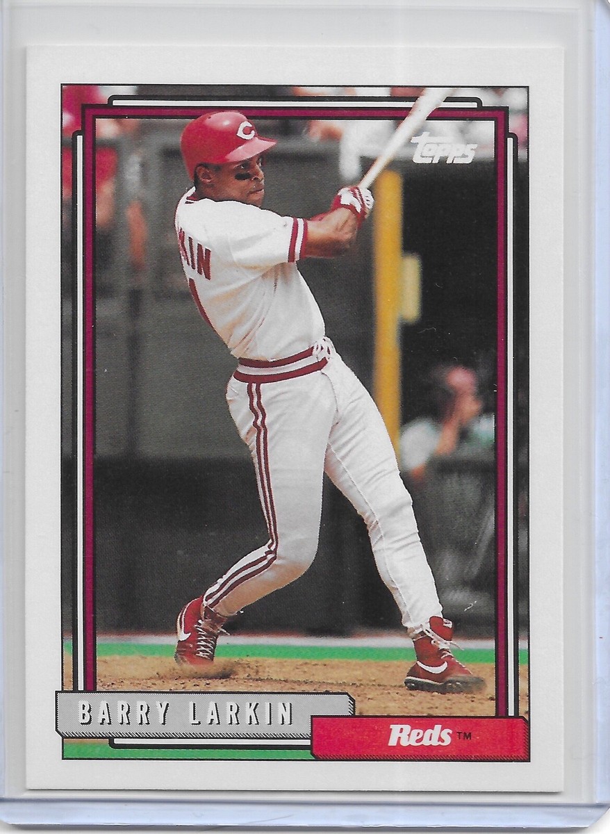 1992 Topps Baseball Barry Larkin Card # 465 Cincinnati Reds | eBay