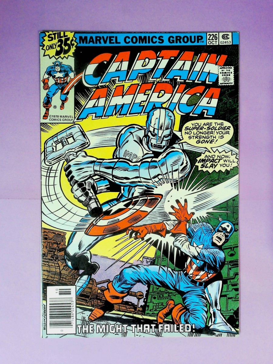 Captain America (1968 1st Series) #226 VF- Condition | eBay