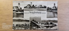 Postkarte Wasserburg Bodensee Kirche Pfarrhau...