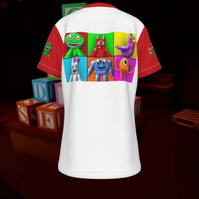 Kids Garten of Ban Ban Rainbow Friends Shirt | eBay