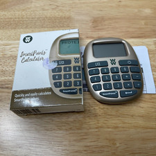 Weight Watchers Smart Points Calculator Model GAC1.0A SmartPoints Values