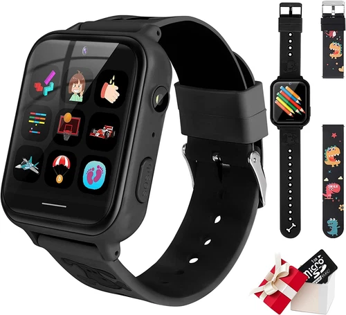 Reloj inteligente para niños con llamada bidireccional reproductor de música cámara juegos reloj SOS para niños - Imagen 1 de 40