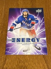 2019-20 Upper Deck Pure Energy Mika Zibanejad New York Rangers #PE-16