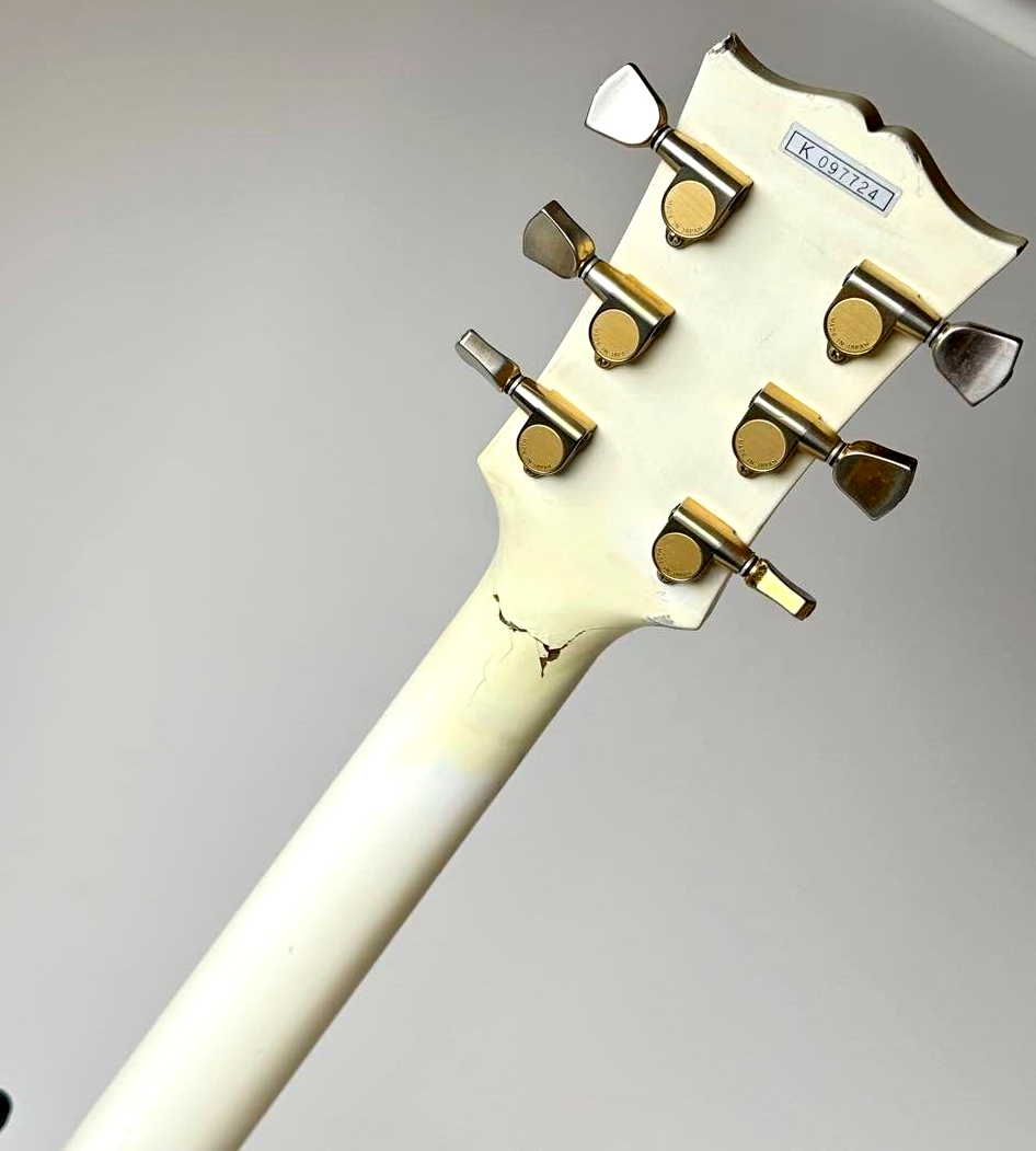 Orville LPC-75 Les Paul Custom White By Gibson Electric Guitar