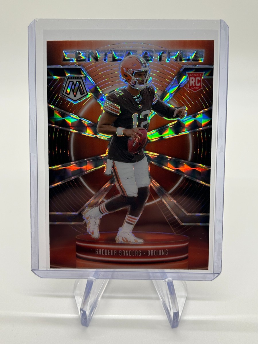 2025 Panini Mosaic Shedeur Sanders Center Stage #12 Cleveland