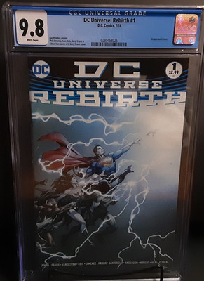 DC Comics DC Universe Rebirth #1 2016 CGC 9.8 Gary Frank Cover (3 Jokers Cameo)