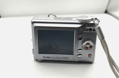 Kodak Digital Camera EasyShare C813 8.2MP Silver Tested Works
