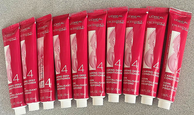 10-L Oreal Paris Excellence Creme #4 Conditioning Treatment 1.86 oz Lot of 10